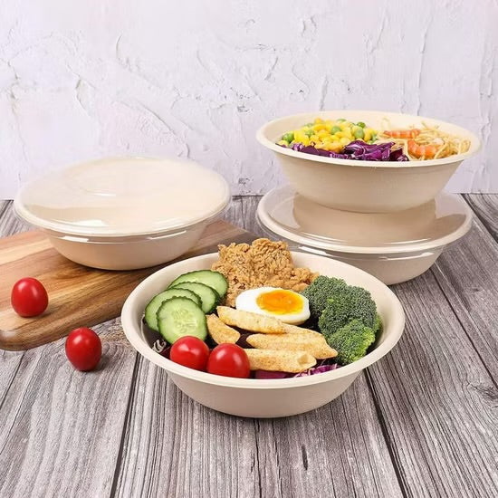 1000ml Round Bagasse Bowls