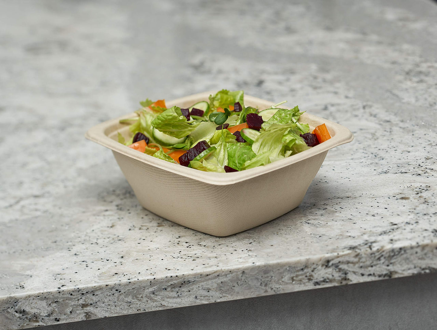 32oz Square Bagasse Bowls
