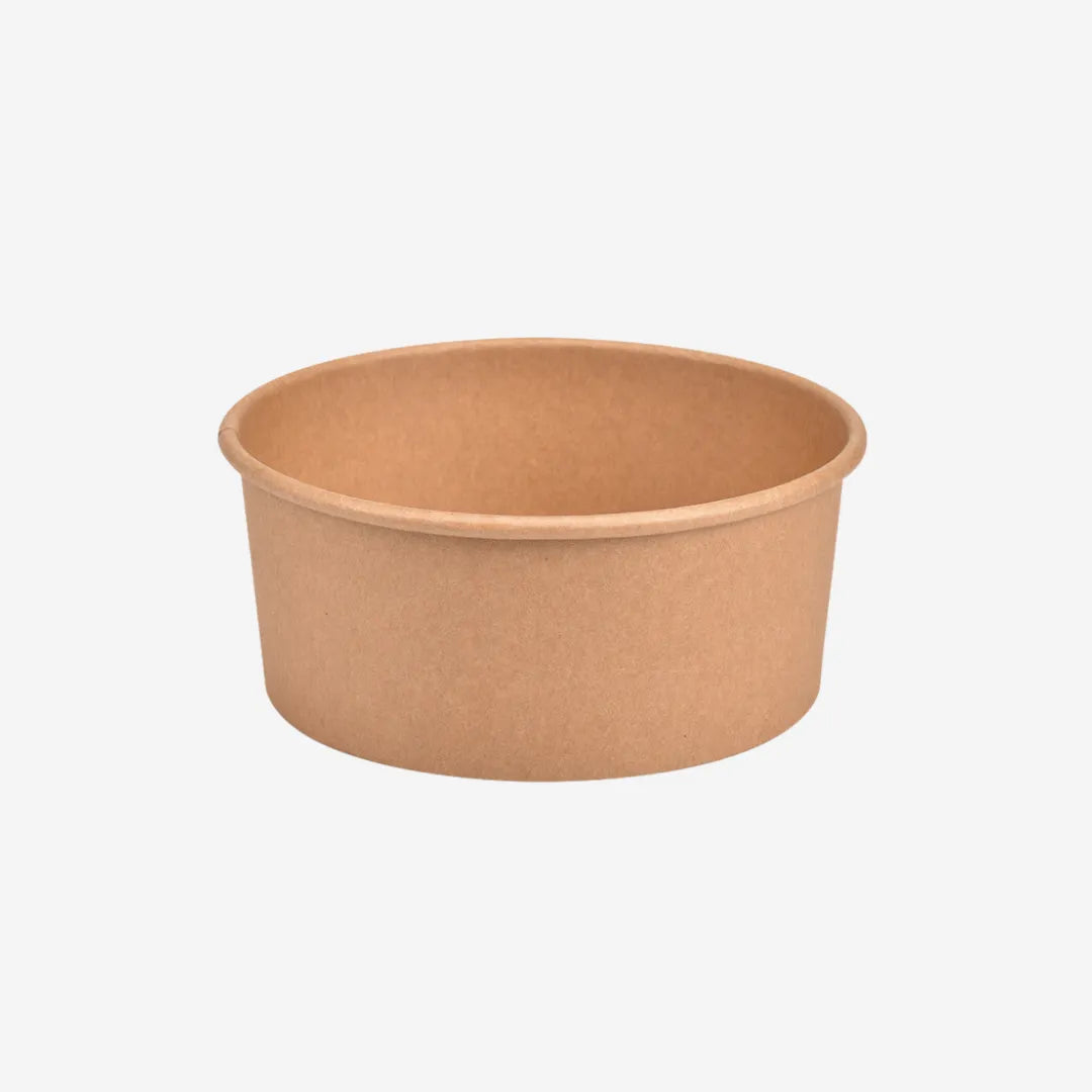 1100ml Kraft Paper Bowl | CT Foodware | Eco-friendly Food Packaging 