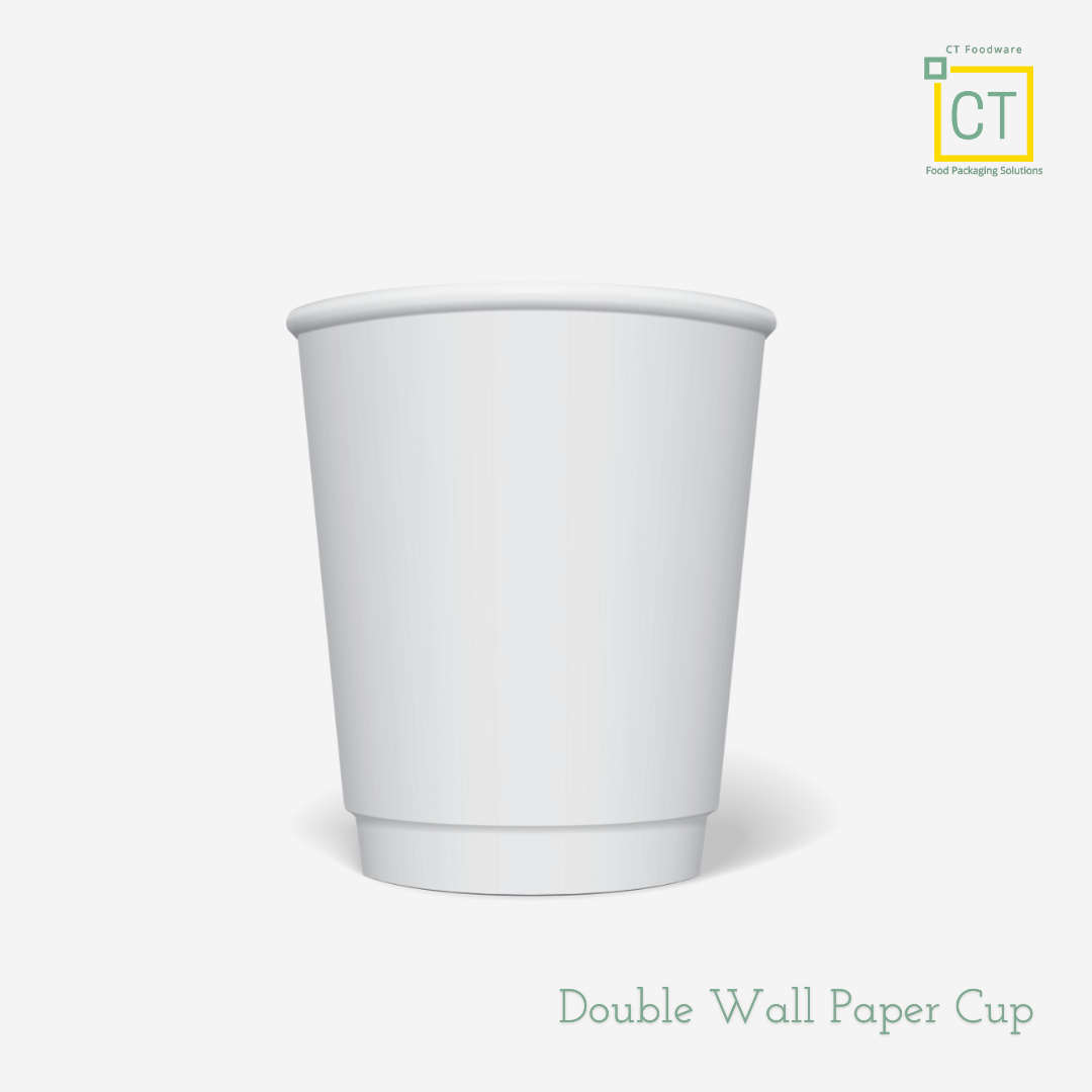 12oz Double Wall Paper Cup | Disposable Paper Cup | CT Foodware - Singapore