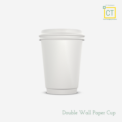 16oz Double Wall Paper Cup | Premium Disposable Cup | CT Foodware