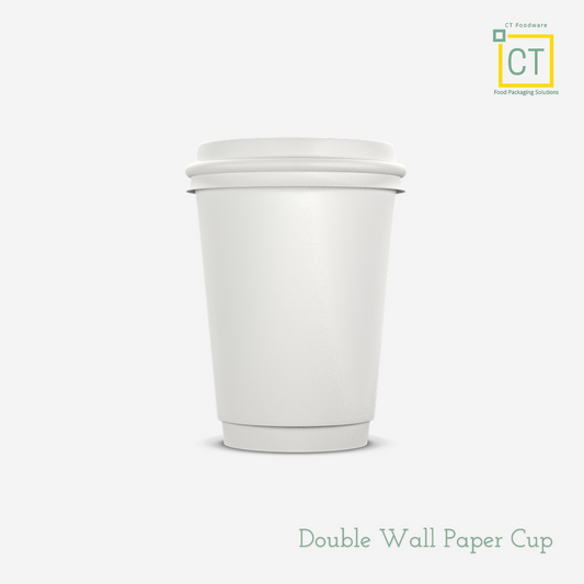16oz Double Wall Paper Cup | Premium Disposable Cup | CT Foodware