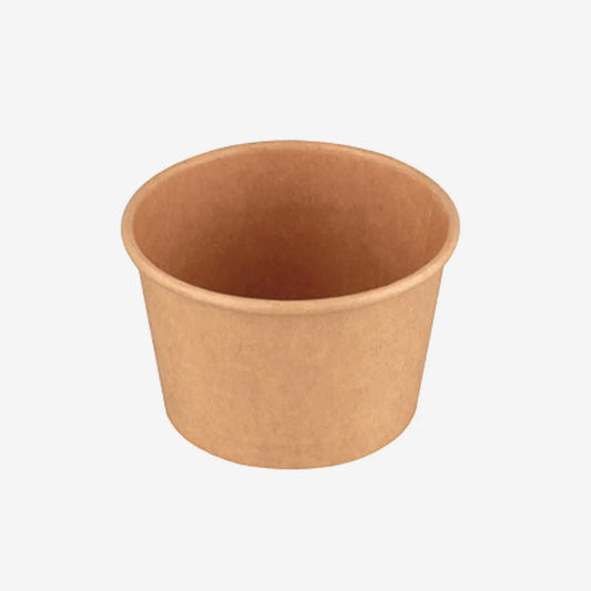 8oz Kraft Paper Soup Tub | CT Foodware