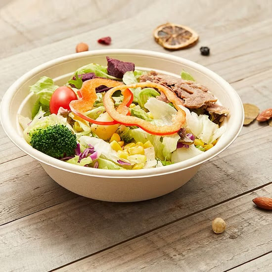 1000ml Round Bagasse Bowls