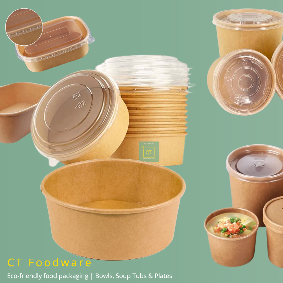 Bowls, Soup Tubs & Plates | Eco-friendly Food Packaging