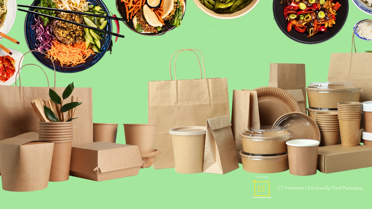 Sustainable & Eco-friendly Food Packaging | CT Foodware | Singapore