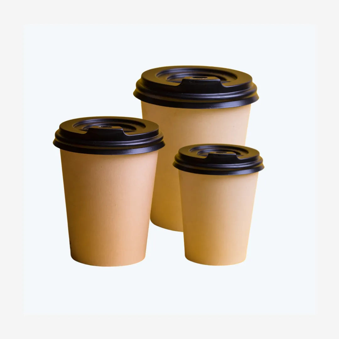 12oz single wall kraft paper hot cup | CT Foodware