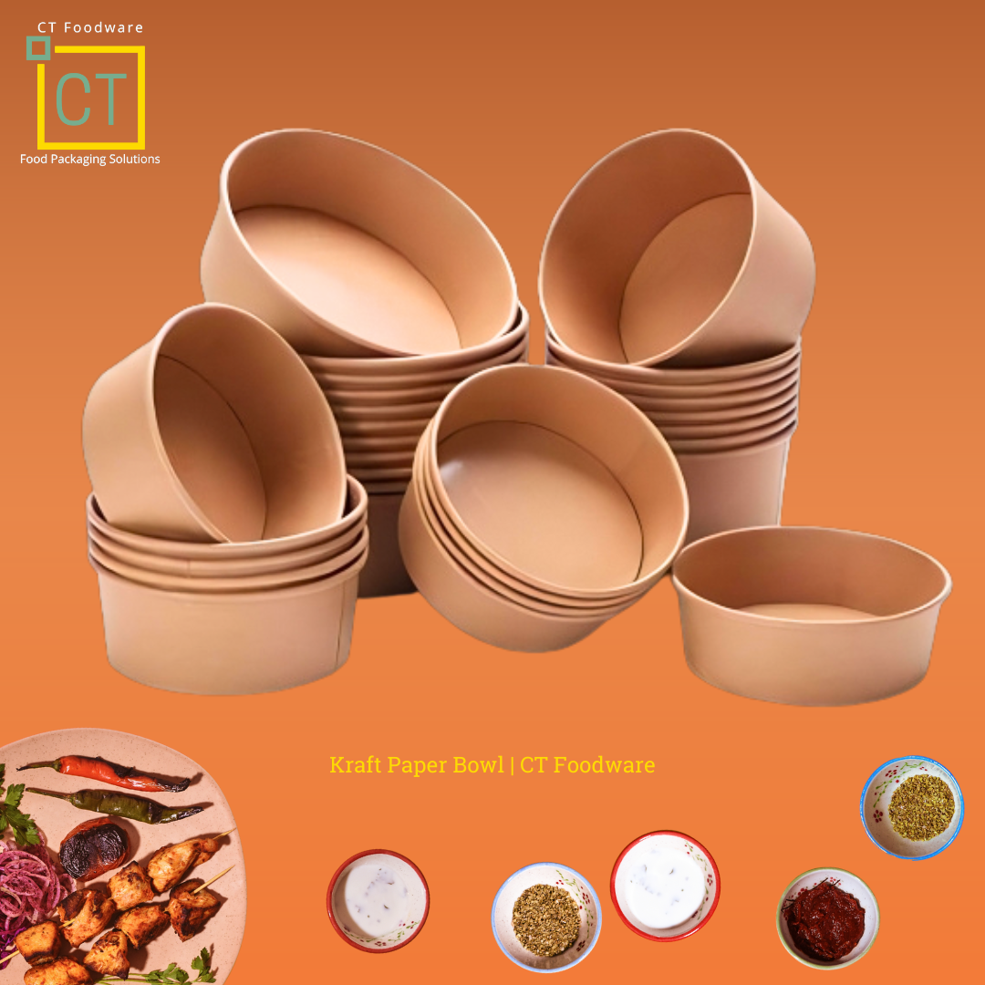 Kraft Paper Bowl | Eco-friendly Food Packaging | CT Foodware