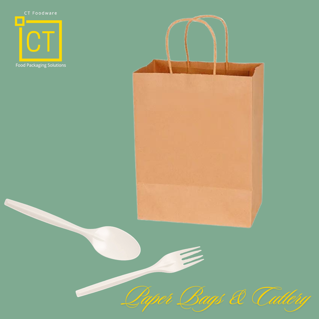 Paper Bags & Cutlery | CT Foodware |Singapore