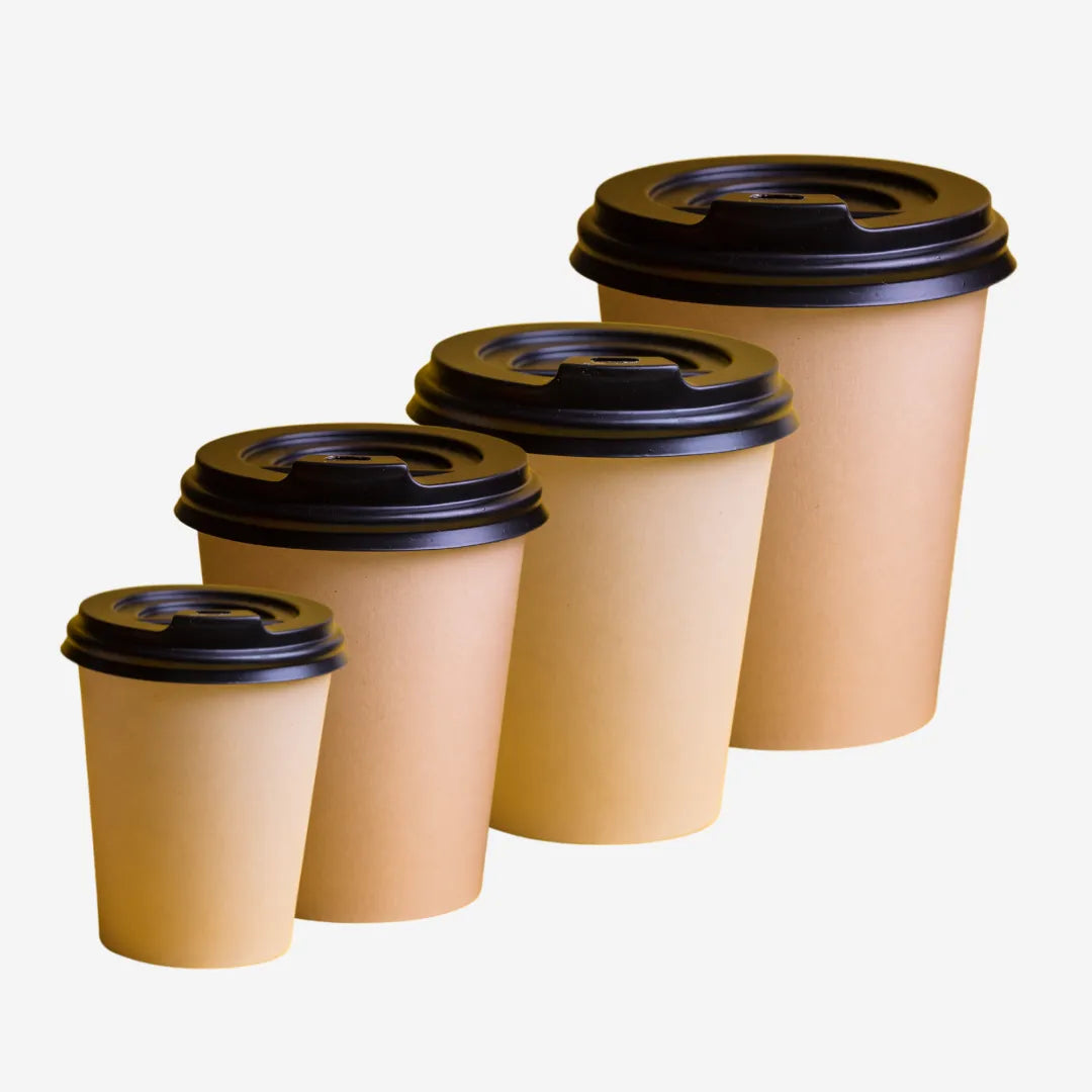 12oz single wall kraft paper hot cup | CT Foodware