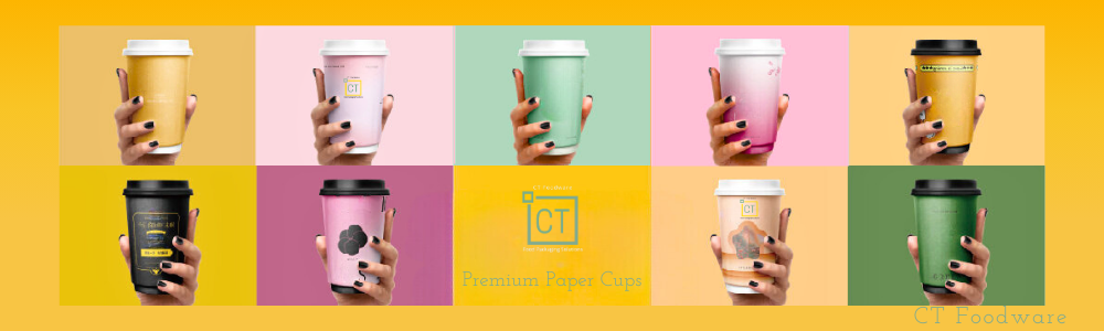 Premium Paper Cups | CT Foodware | Singapore