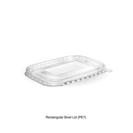 Rectangular Bowl PET Lid