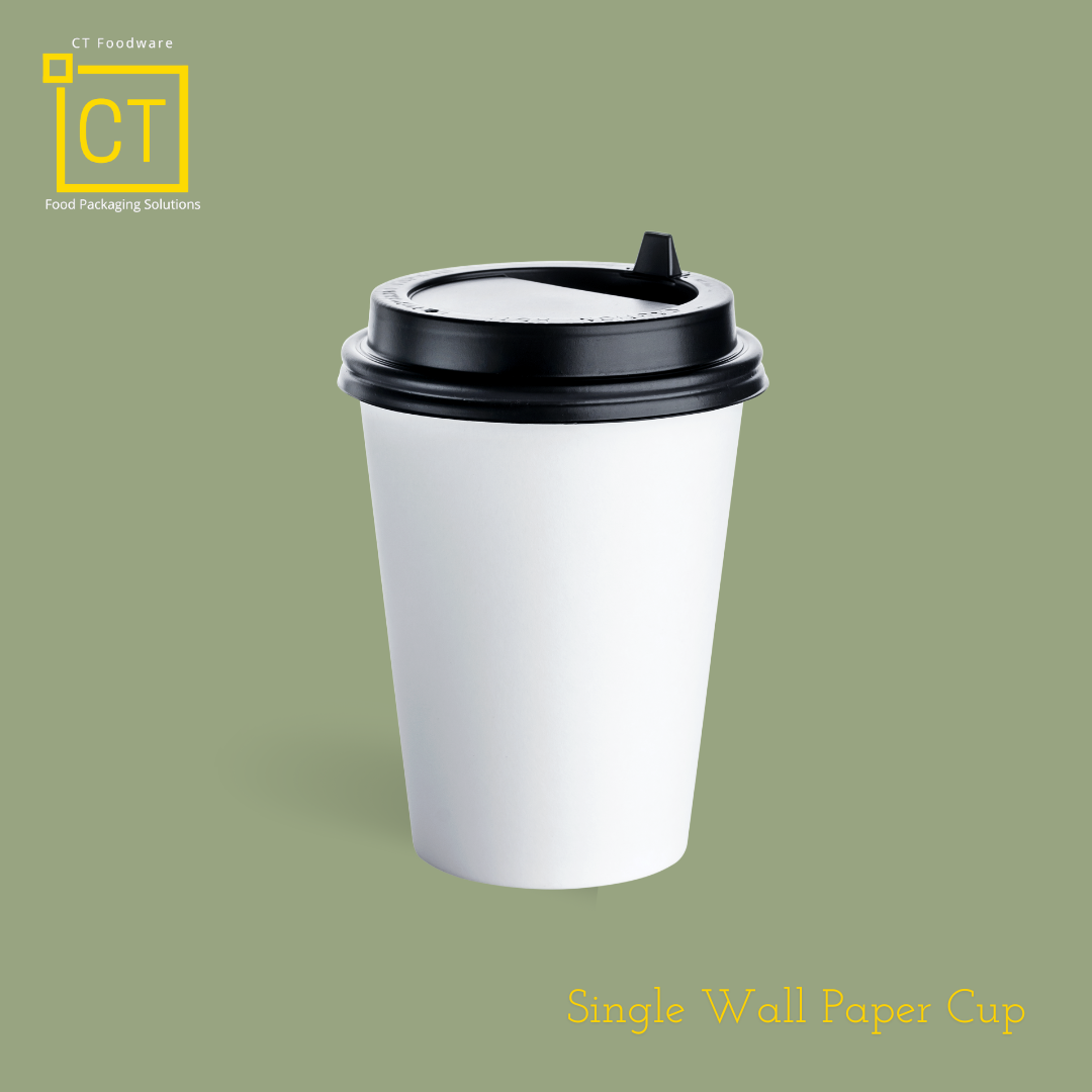 Single Wall Paper Cup | CT Foodware - Singapore